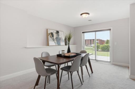 Open recreation area offers endless flexibility for a game room, or additional entertaining space.