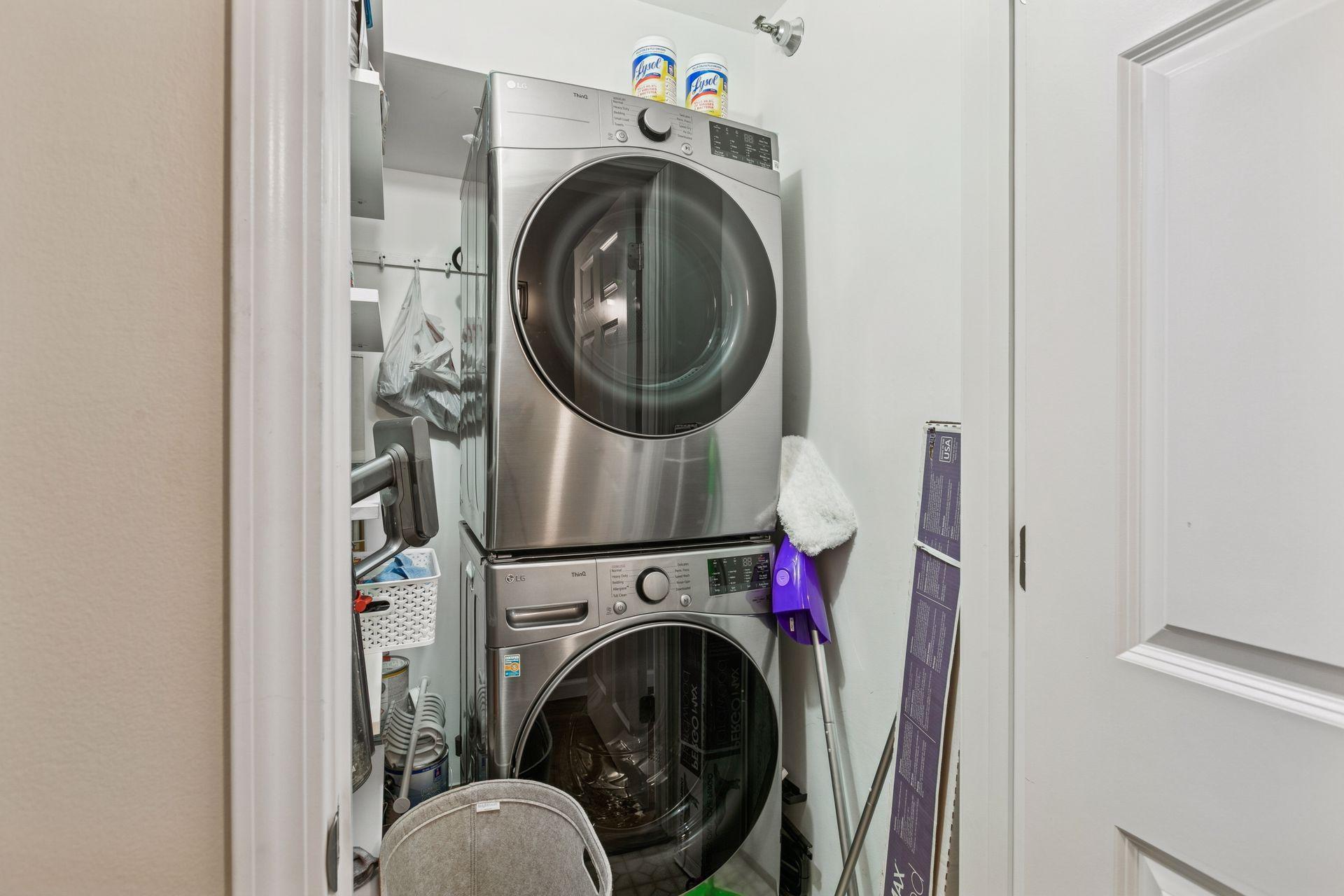 Brand new in unit laundry!!