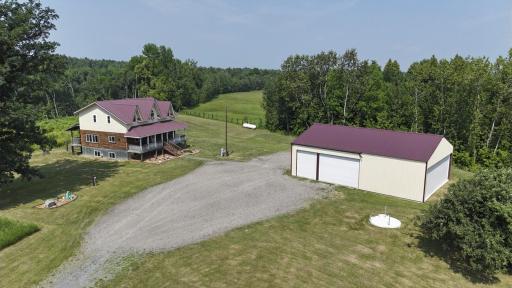 Aerial driveway and structures