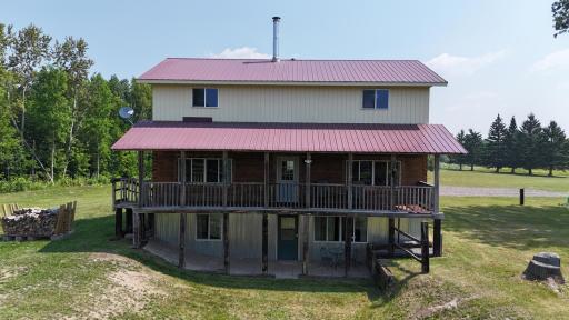 Walkout and back porch