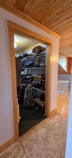 Primary closet