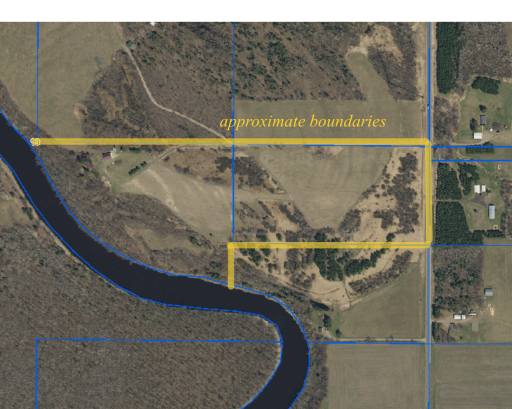 Approximate property lines