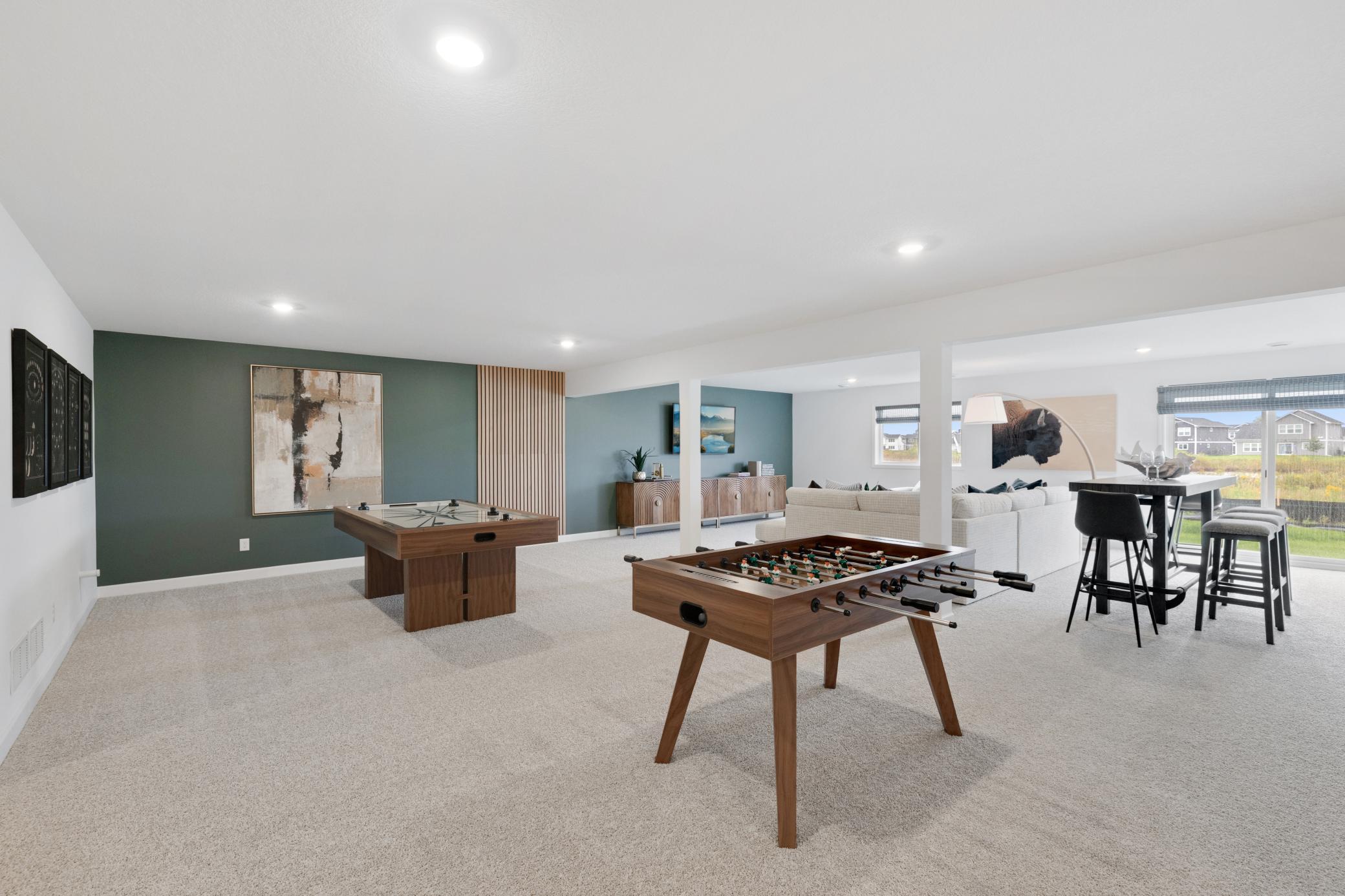 (Photo of a decorated model, actual finishes will vary.)