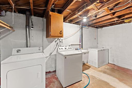 Laundry Room with Clothes Chute