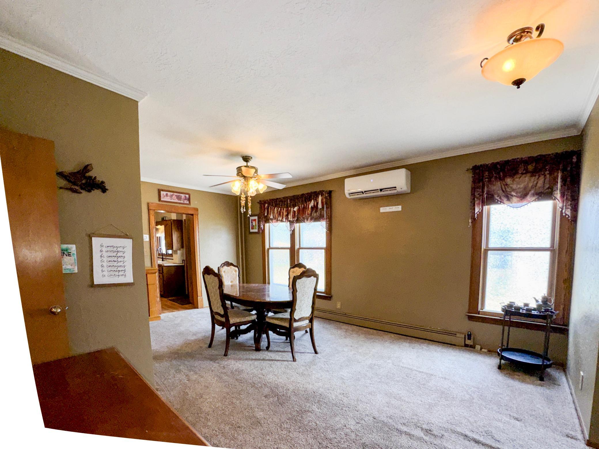 Formal dining room ideal for holidays, family dinners, and entertaining guests.
