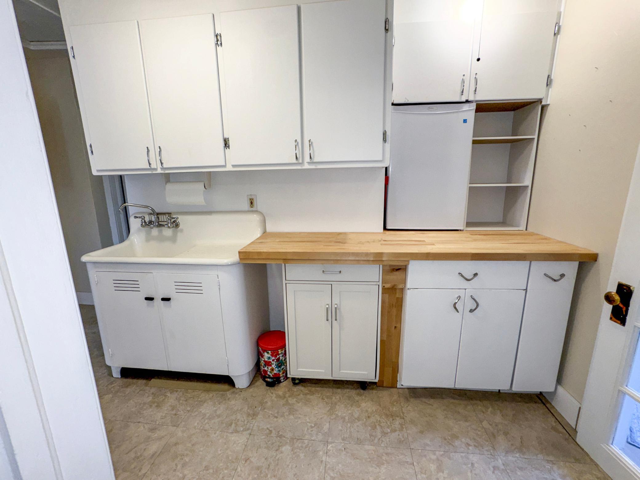Upper Level Kitchen with lots of storage space