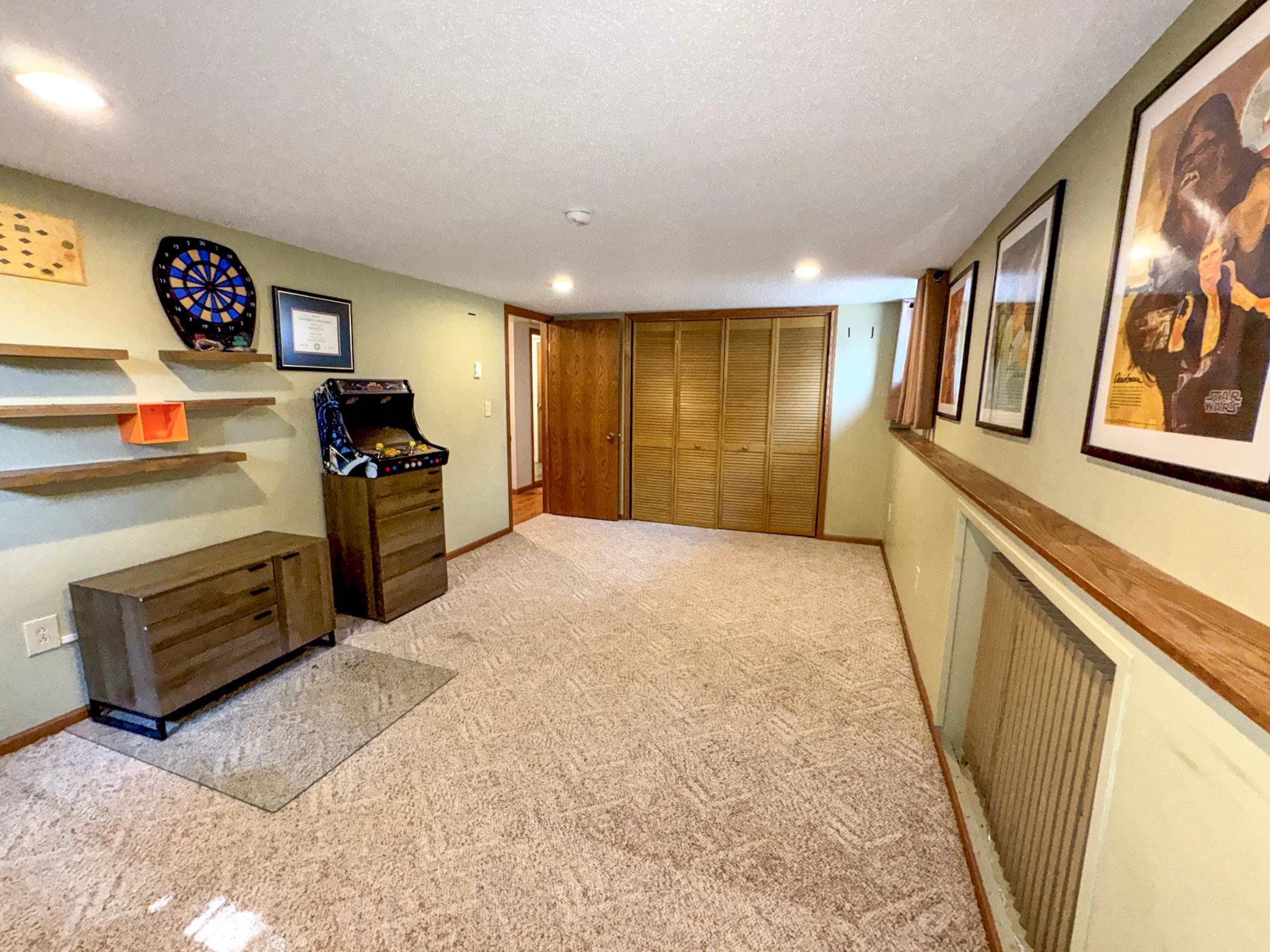 Lower level family room