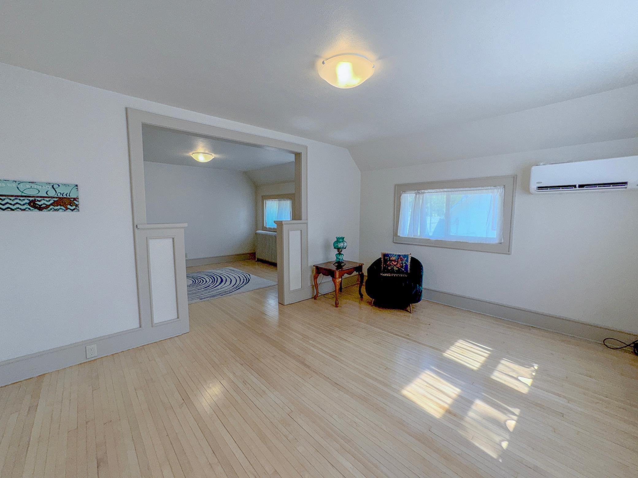 Charming upper level filled with character