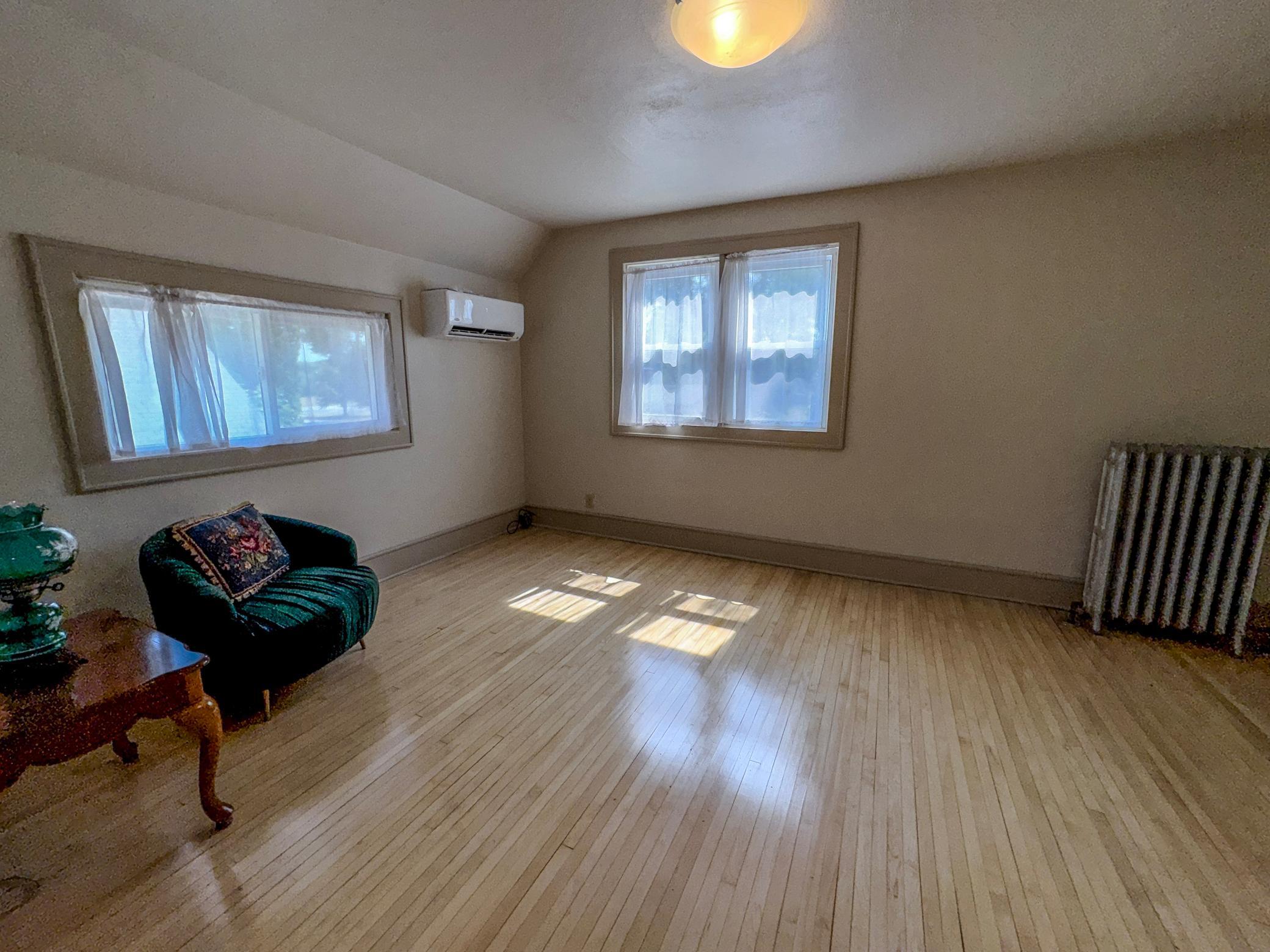 Charming upper level filled with character