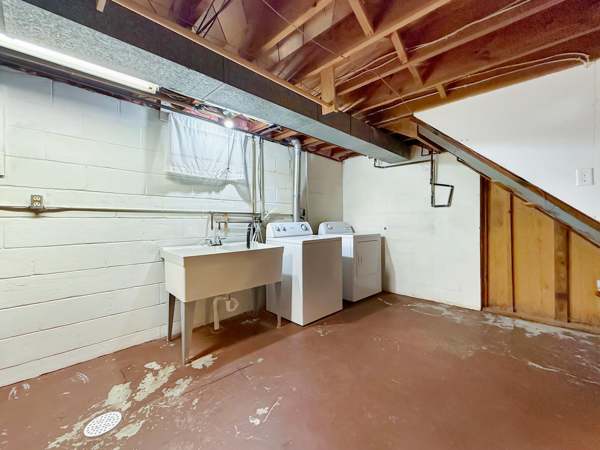 Lower Level Laundry
