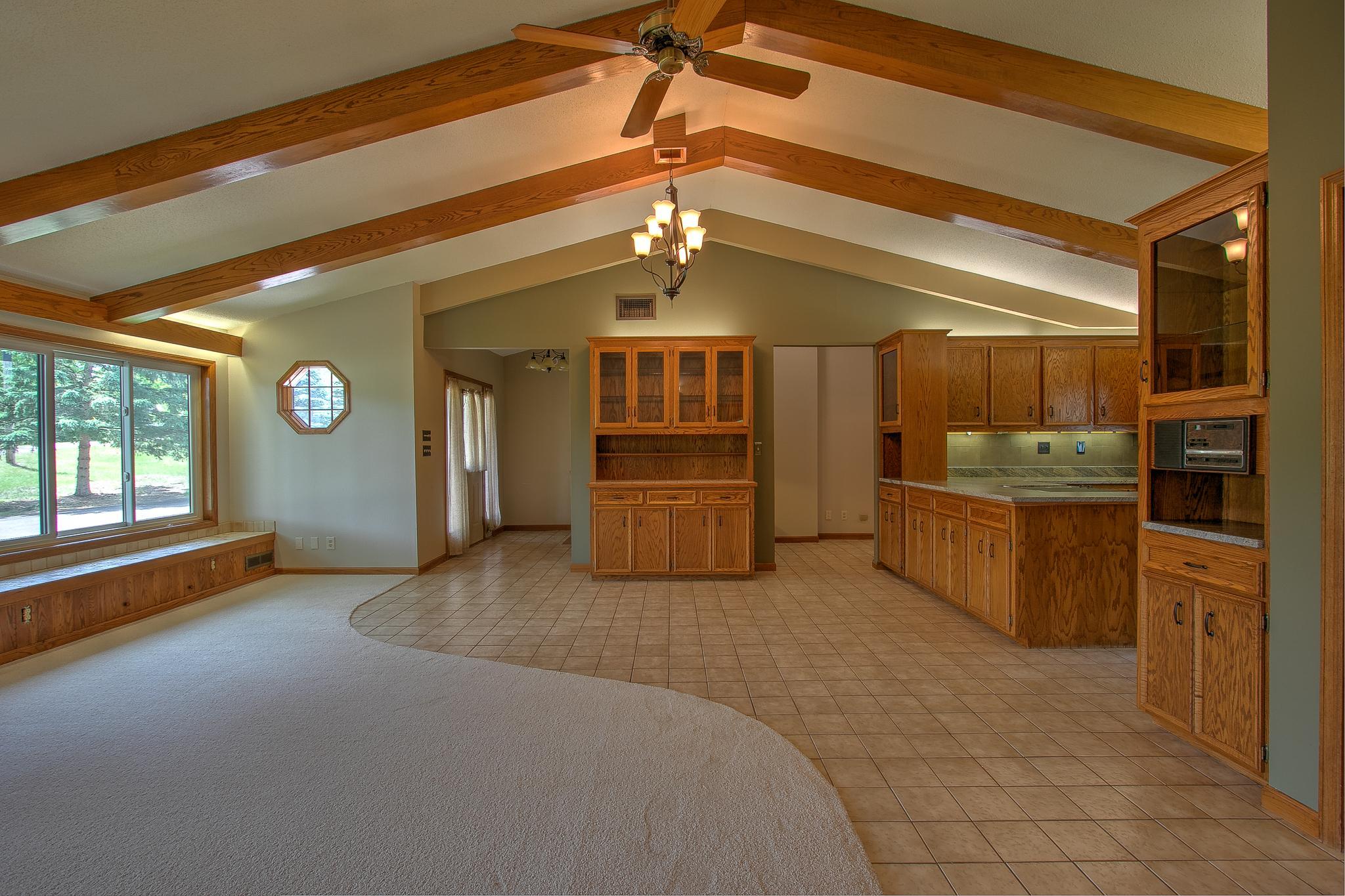Open concept main floor