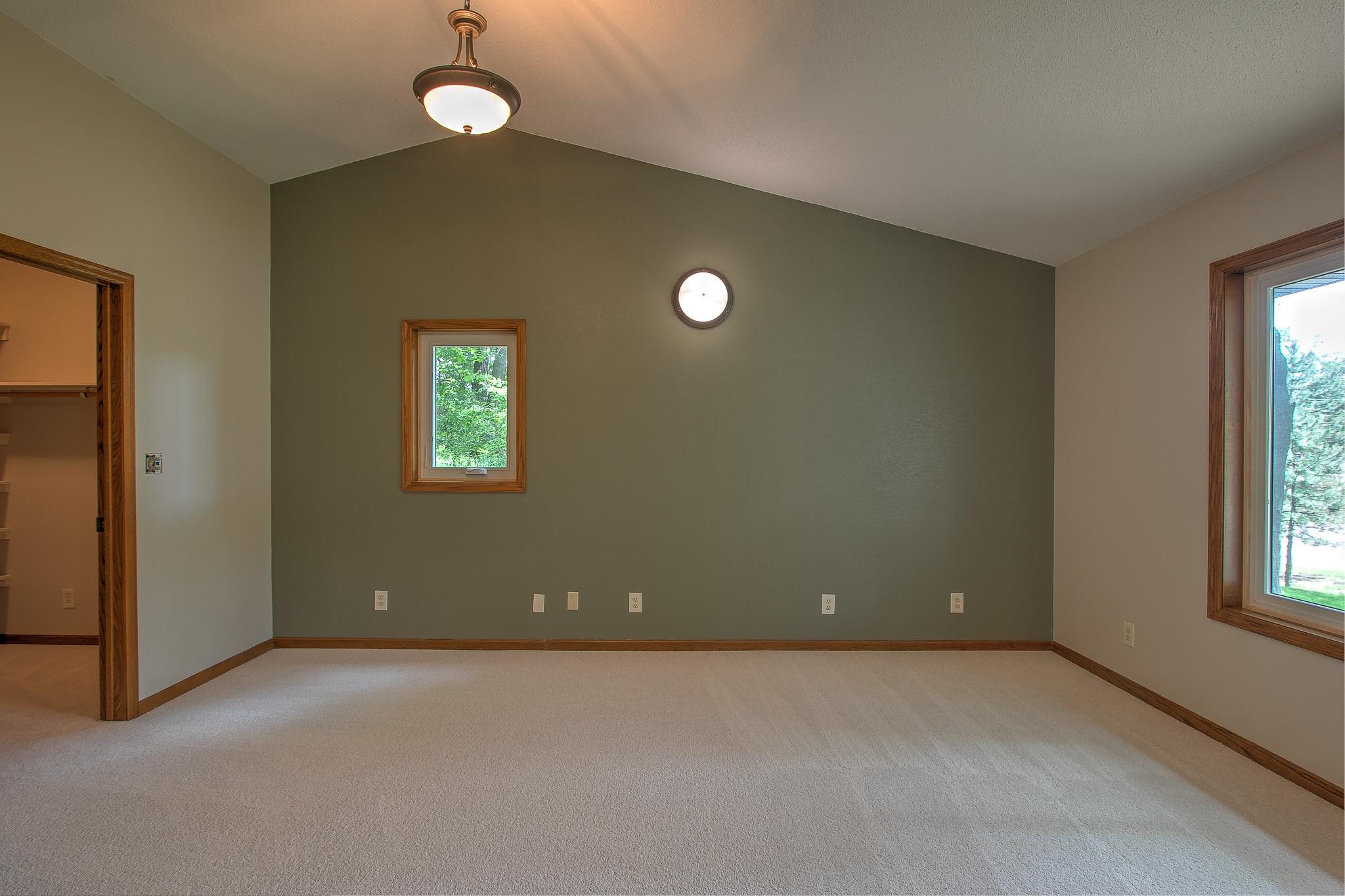 Main floor primary bedroom