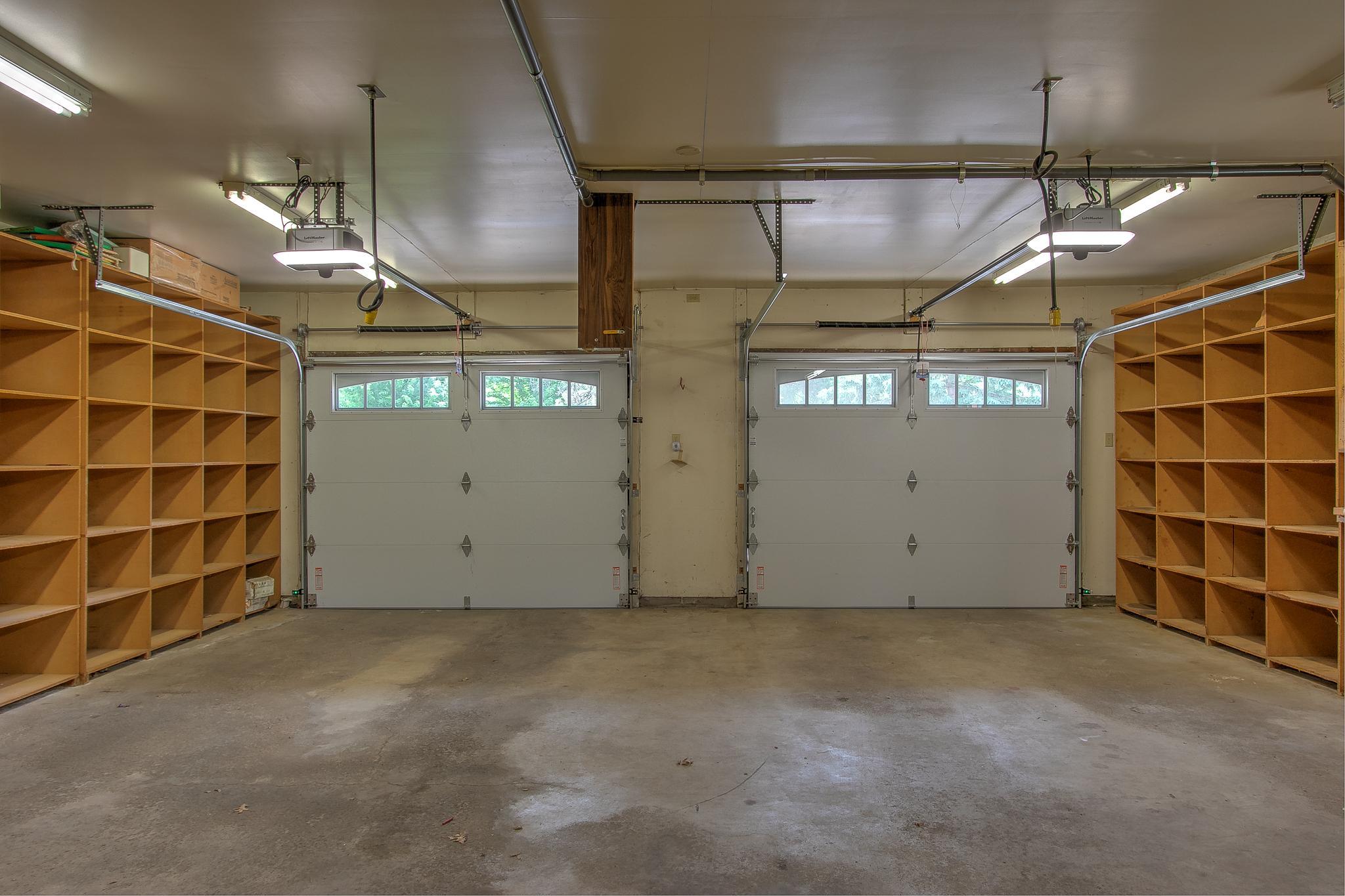 New garage doors & openers!