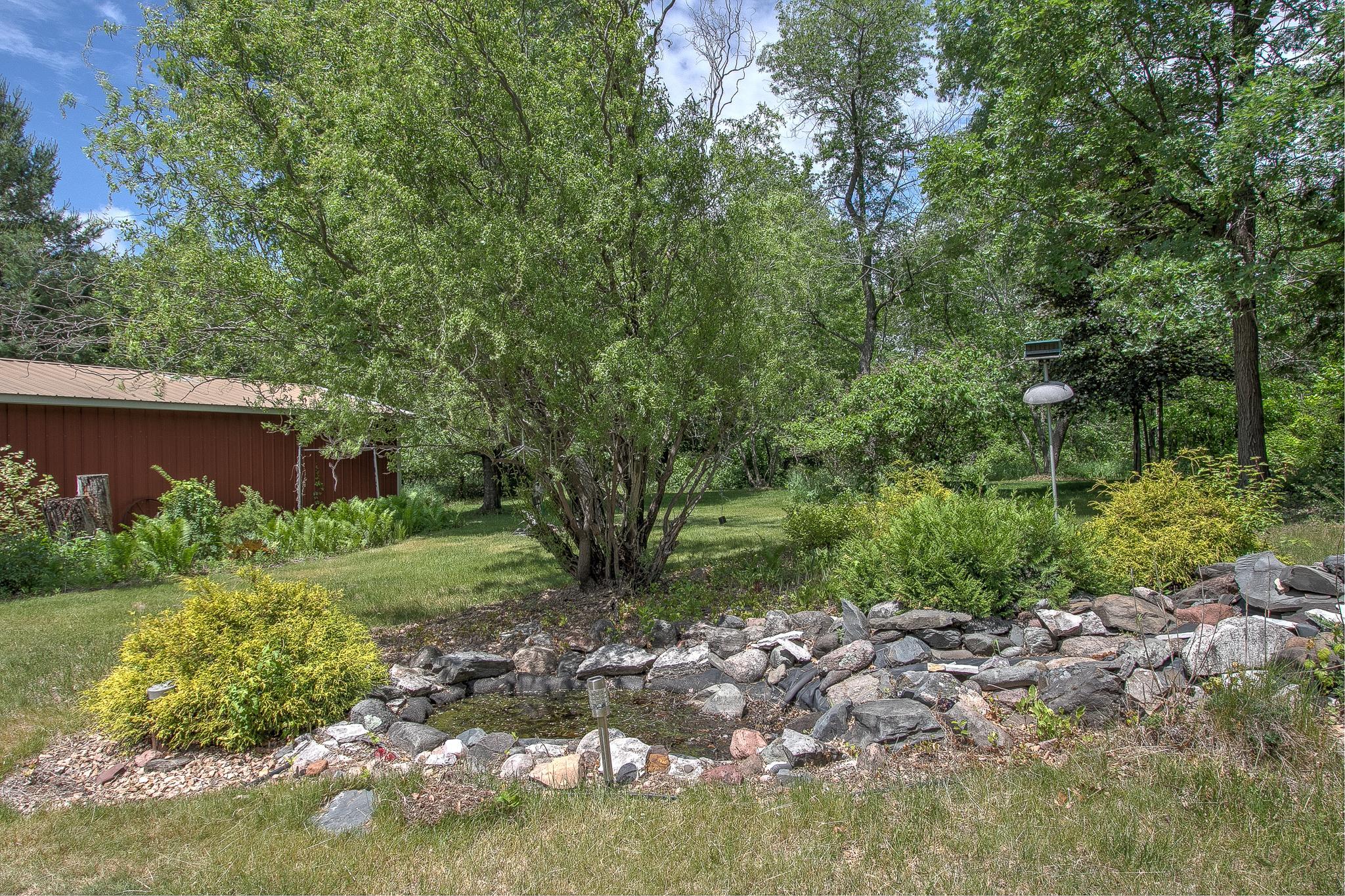 Rock garden w/ Pond