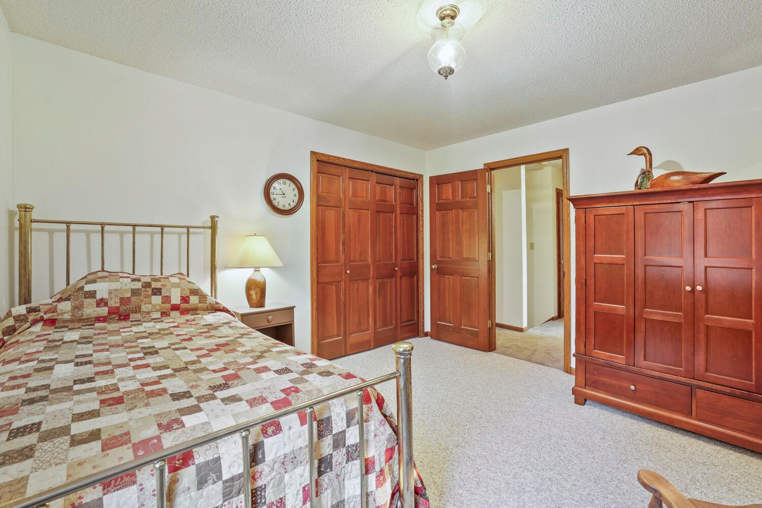 Carpet flooring.