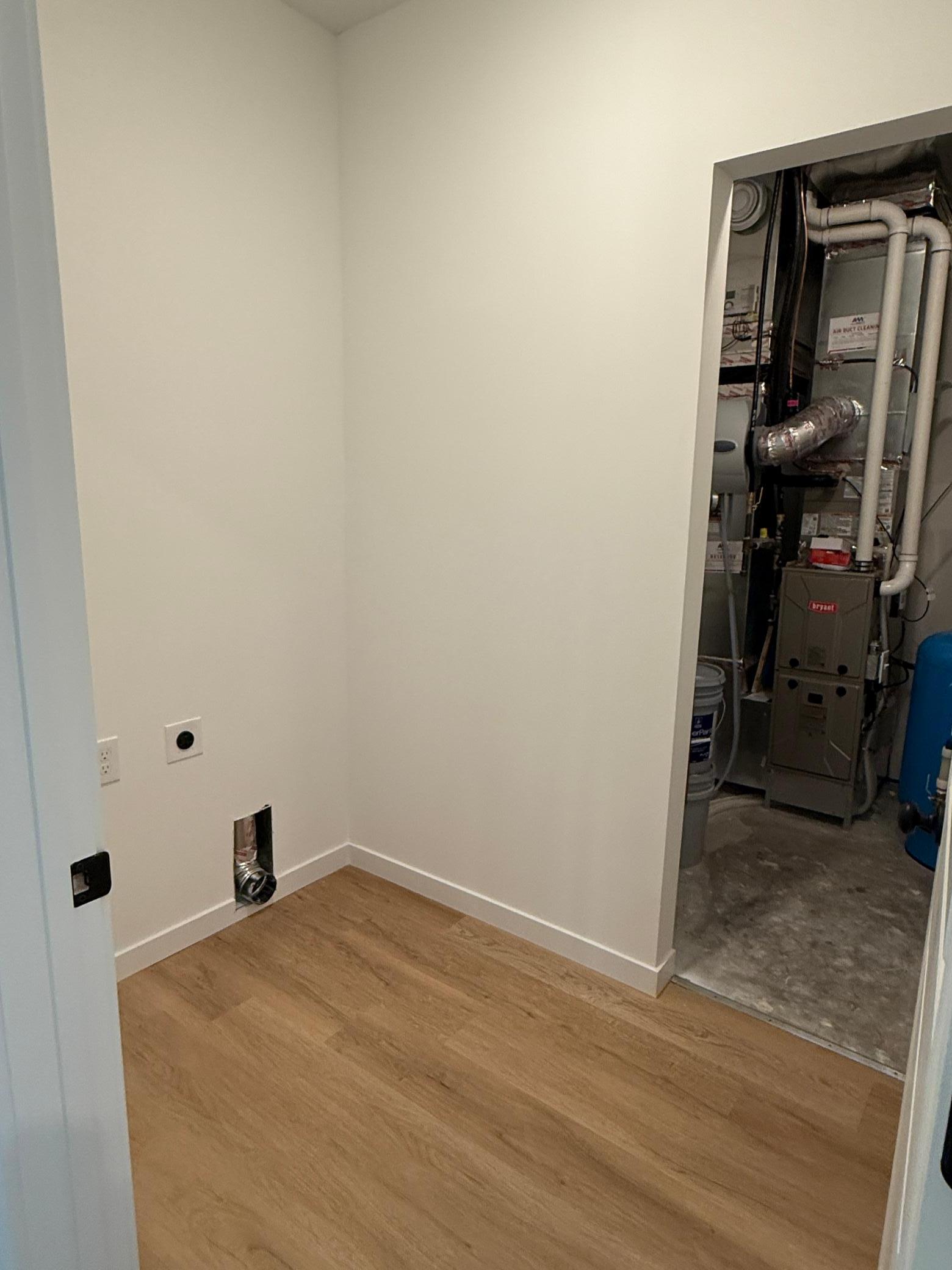 Utility room and laundry room
