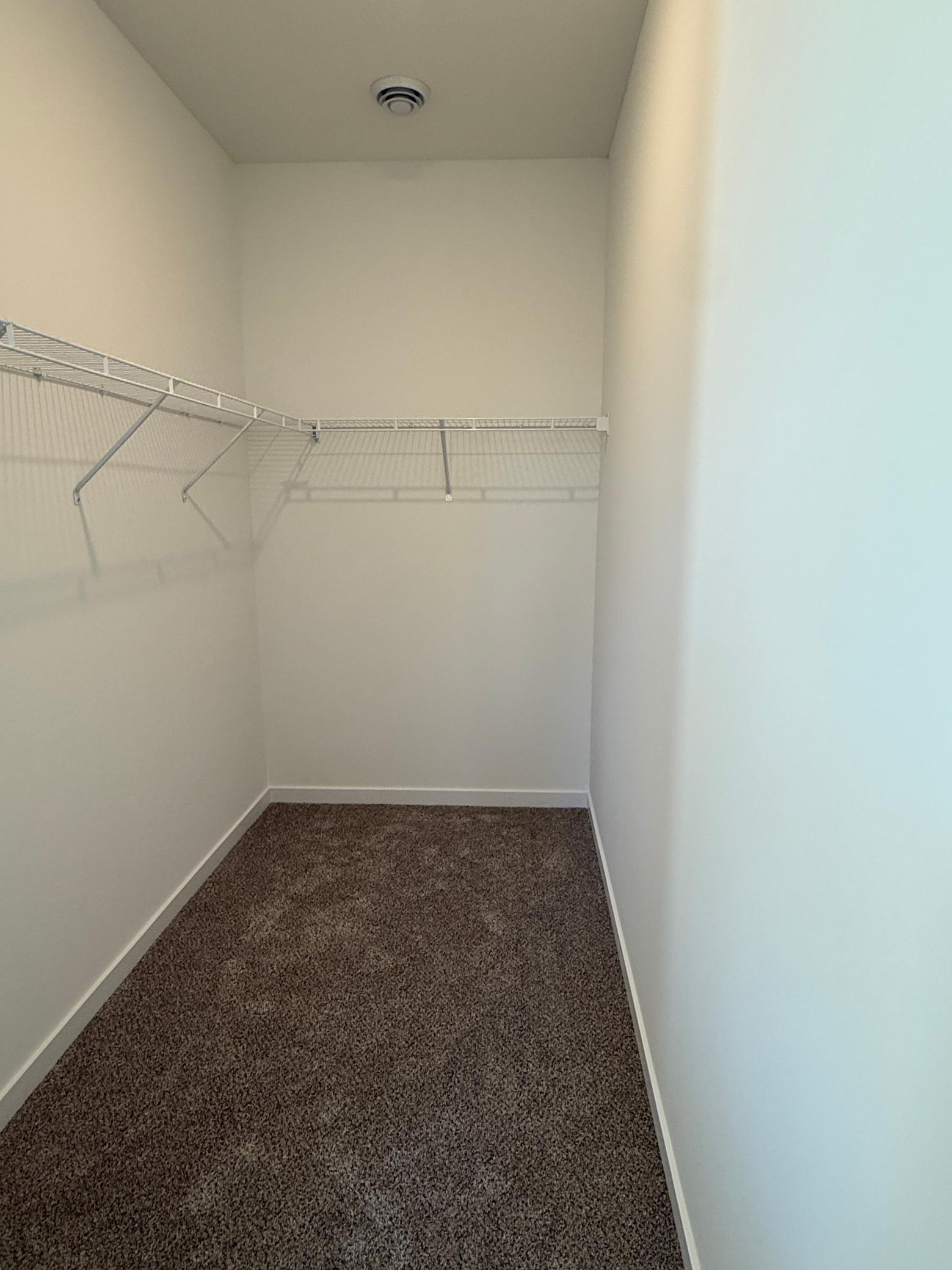 Master walk-in closet