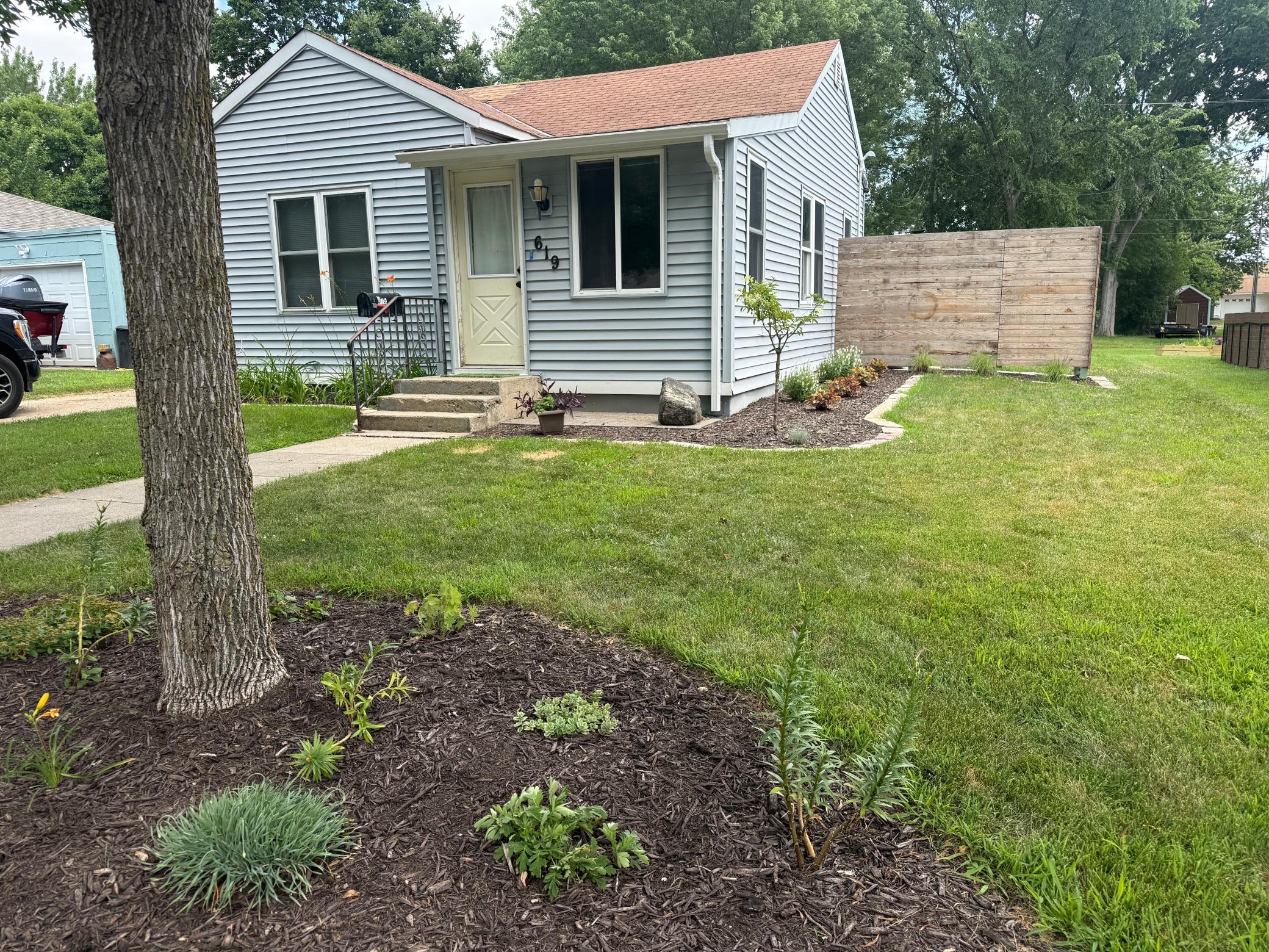 Beautiful landscaping