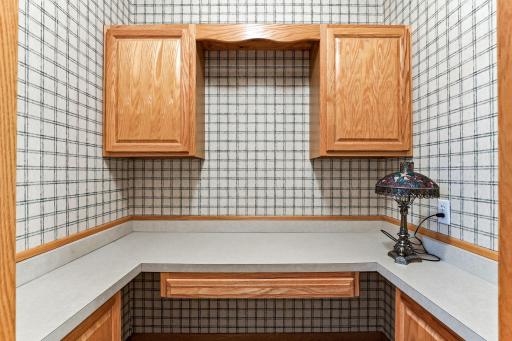 The main floor office could be converted to a main level laundry!