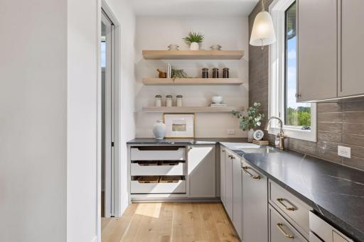 Complete with sink, 2nd dishwasher, microwave and plenty of storage