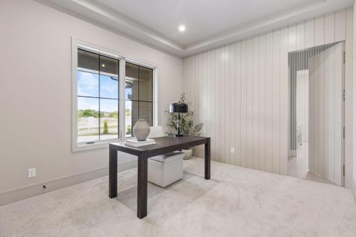 Main level office or second bedroom