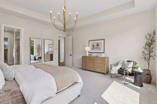 Main level living with attached bathroom suite