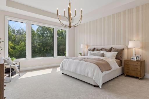 Primary bedroom suite