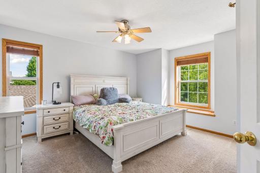 Four bedrooms on upper level