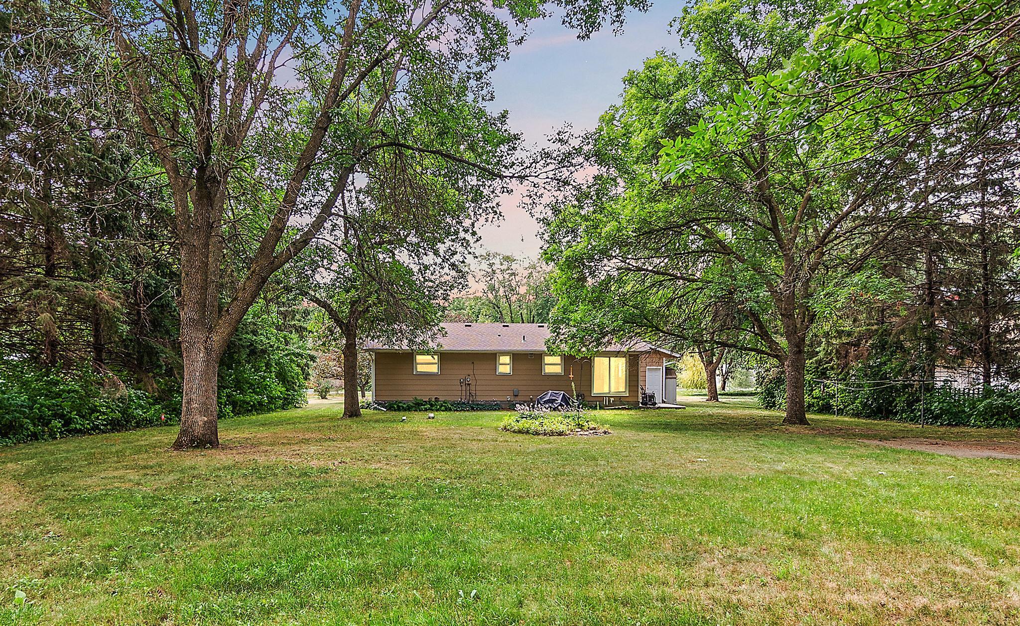 View of back of home