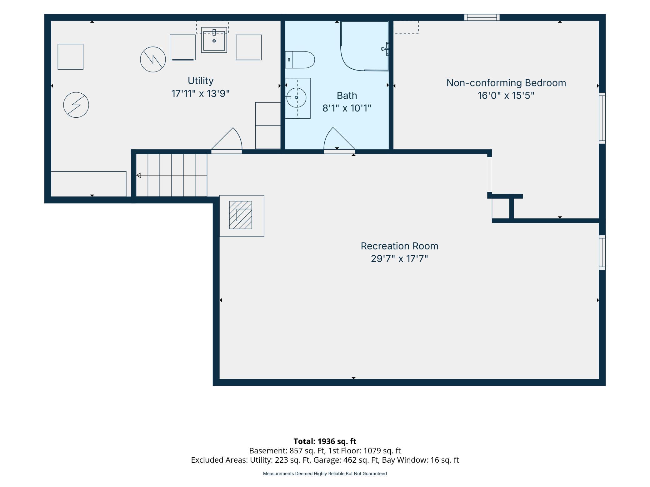 Lower Level Floorplan