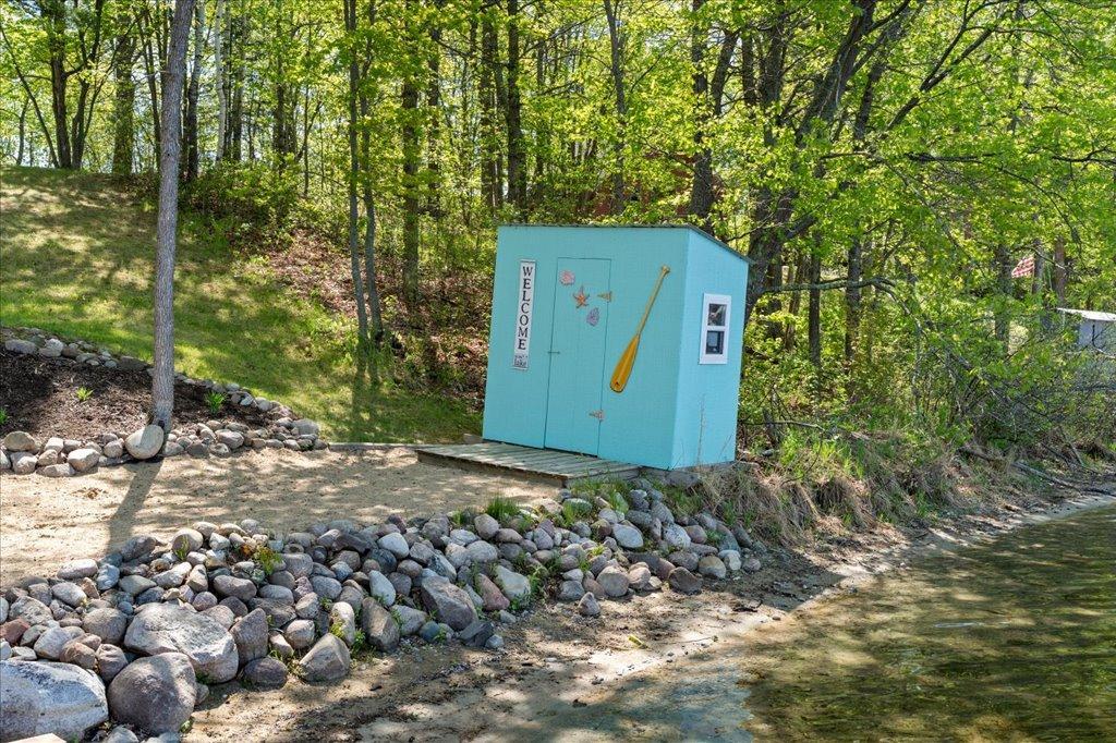 Shed for water sports stuff!