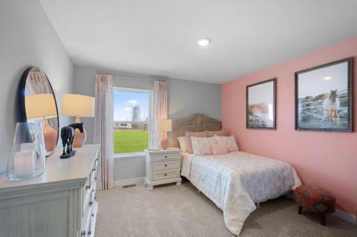 Bedroom #3. Photo of actual home. Options and colors may vary. Ask Sales Agent for details.