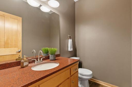 Main floor half bath
