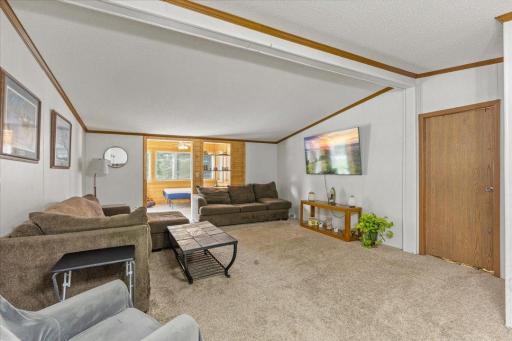 Expansive Open Concept With Vaulted Ceilings