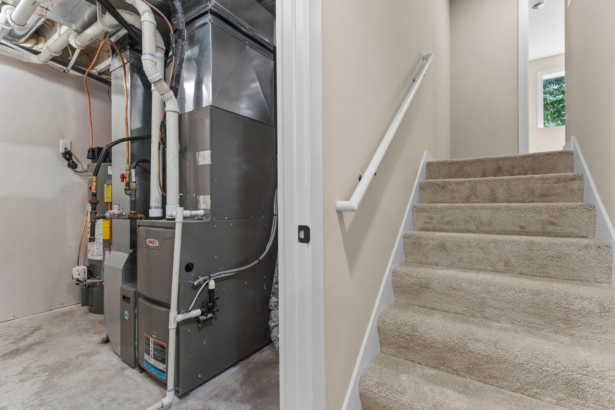 The furnace, water heater, ductwork, and plumbing are essentially new, with only six months of use during the renovation. All systems have been tested and fine-tuned for peace of mind.