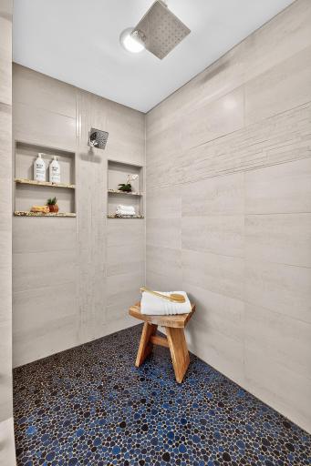 Fully renovated bath and walk-in spa like shower.