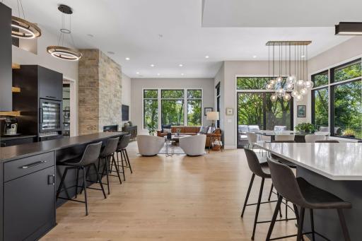 Step inside to be greeted by this functional open floor plan