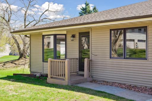 Convenient front entry