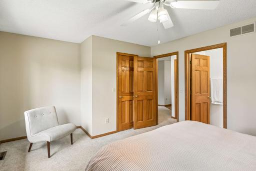 Bedroom 1 has large walk in closet