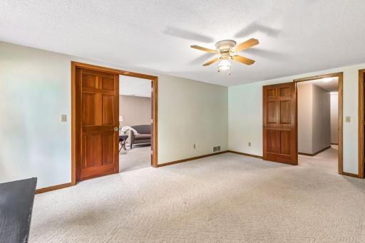 Bedroom 3 opens to hallway and family room