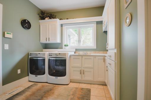 Main floor laundry