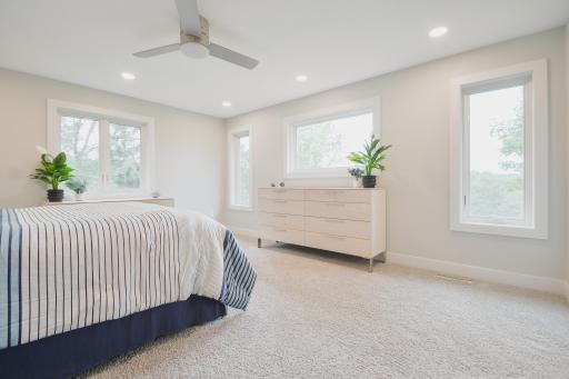 Additional windows, knockdown ceilings