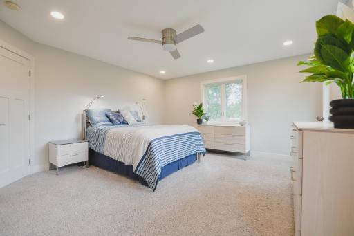 The primary suite was completely remodeled in 2025