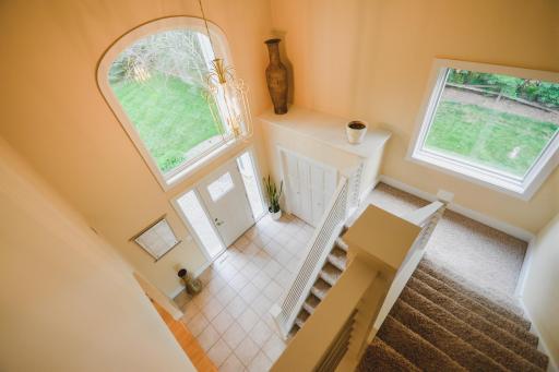 View from upper level