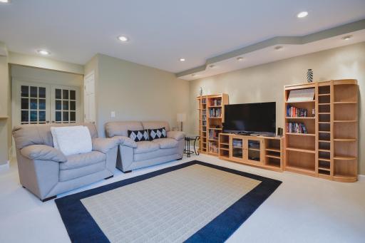 Alternate view showcasing the spacious layout of the family room