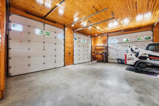 Interior of outbuilding