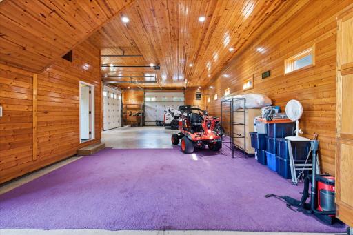 Interior of outbuilding