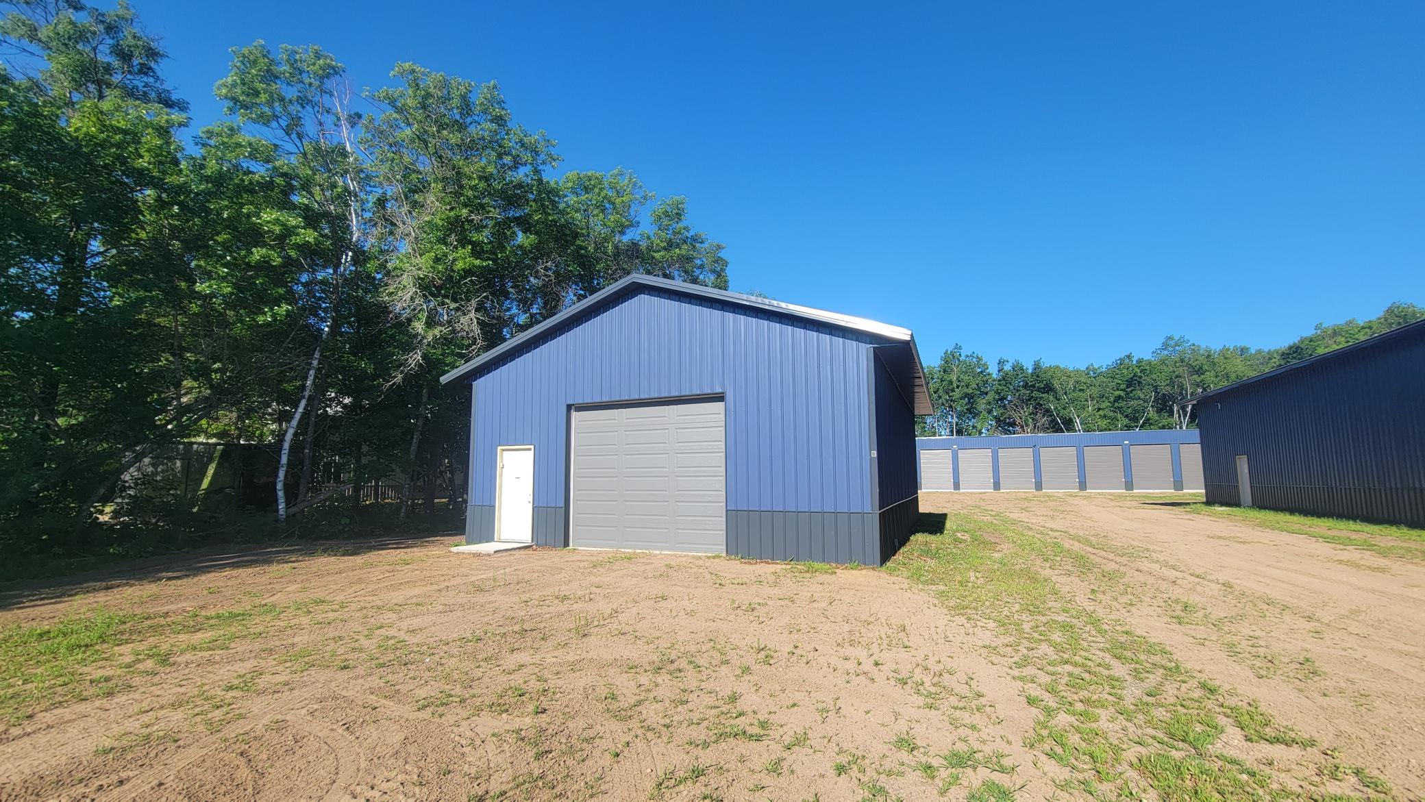 30' x 40' storage building with a 10-foot overhead door—ideal for equipment, vehicles, or workshop space