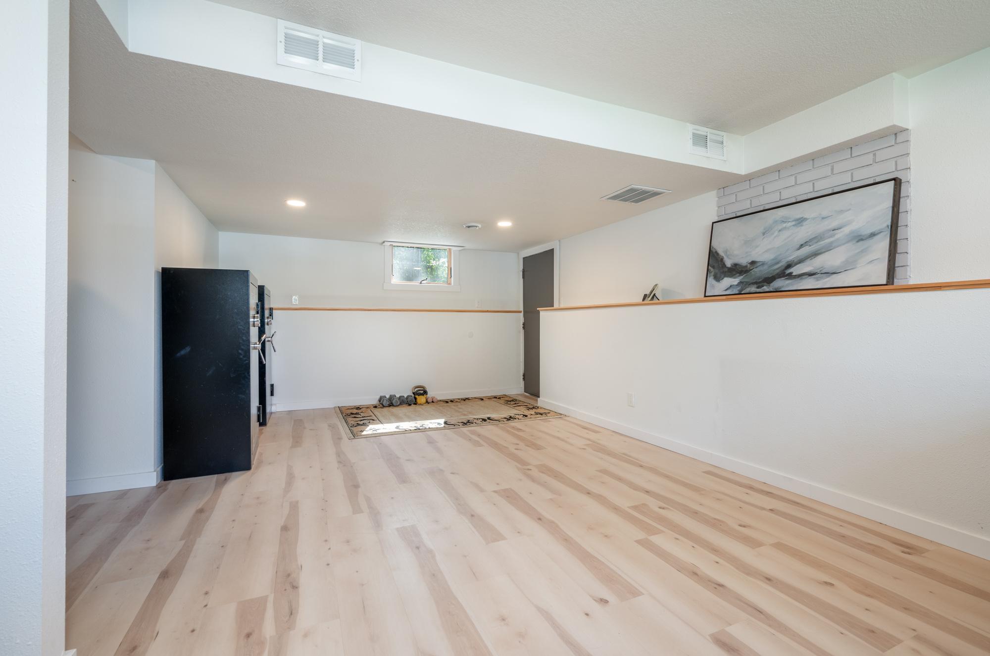 Lower level family room