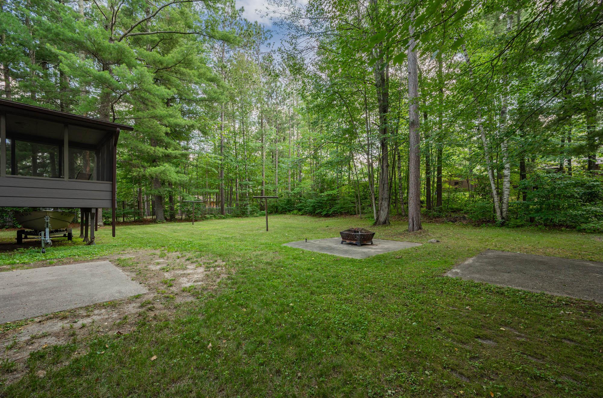 Huge back yard